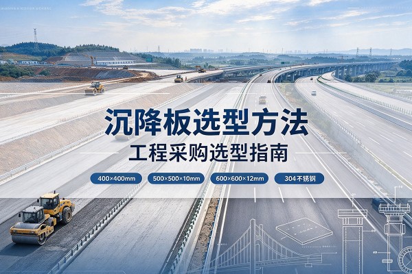 理塘沉降板选择方法