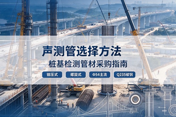 理塘声测管选型标准