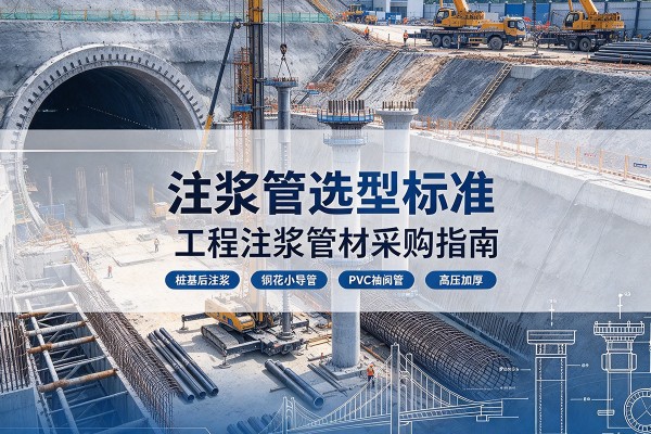 理塘注浆管选型标准