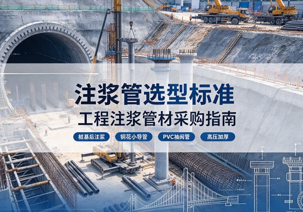 理塘注浆管选型标准